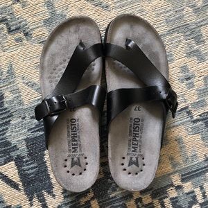 MEPHISTO GENUINE LEATHER HELEN SANDAL